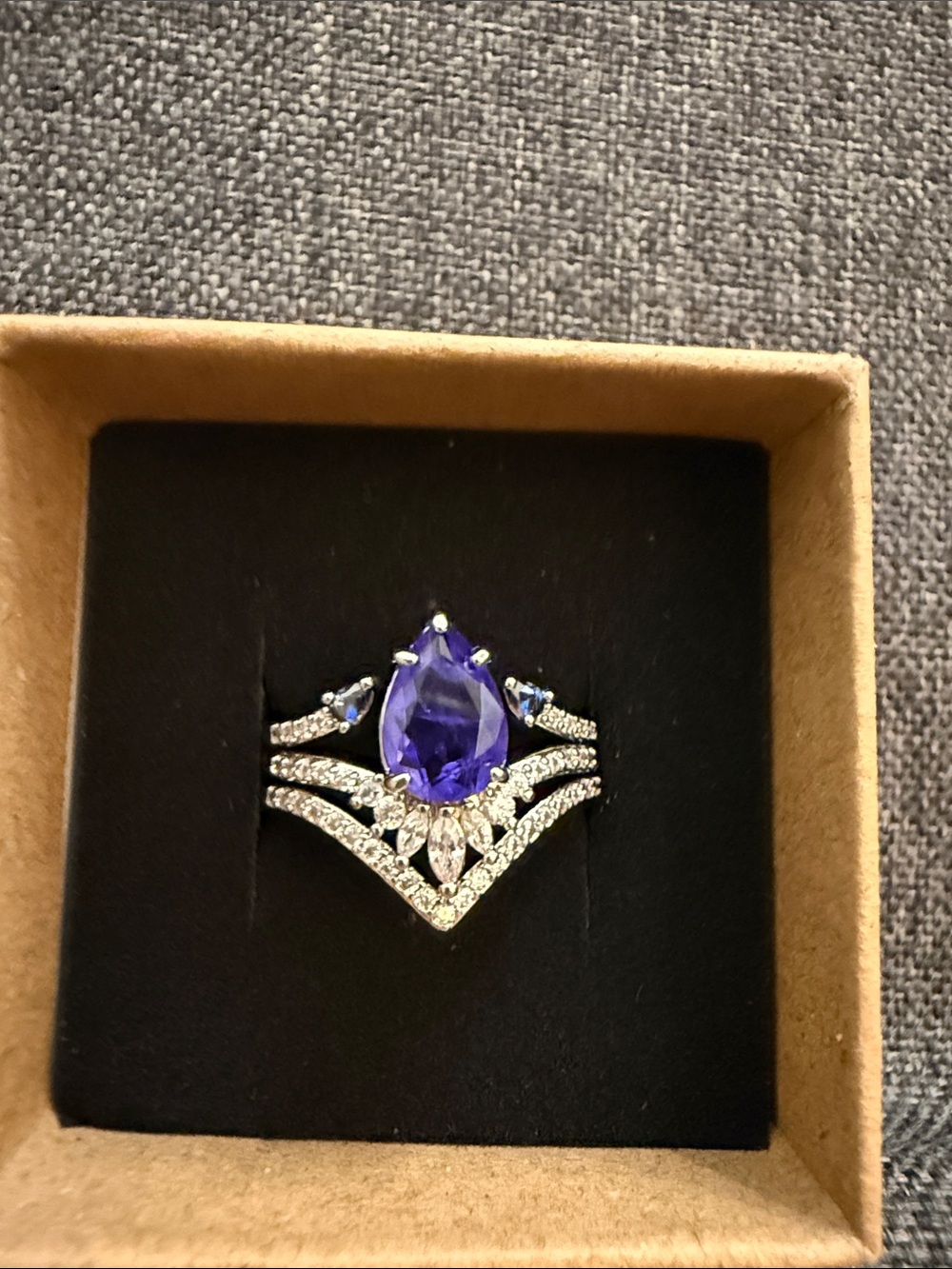 Bomb party mental health awareness ring Size 10